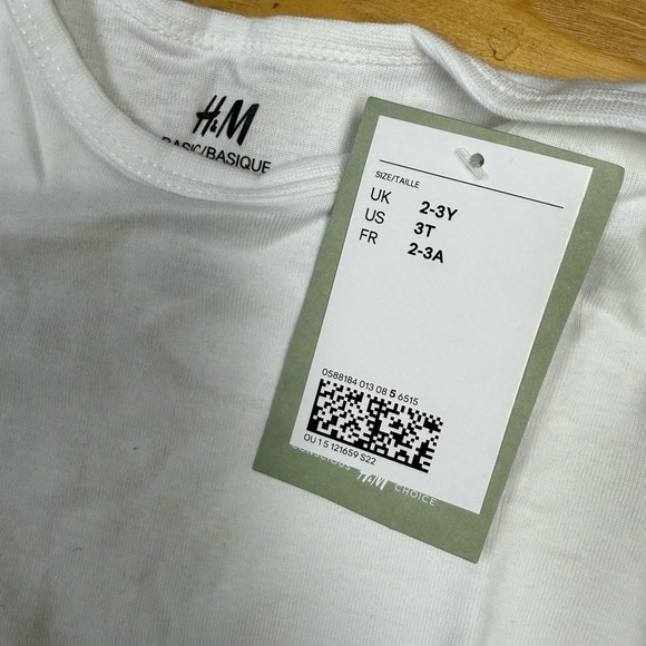 H&M toddler boy girl 3t  Bodysuits 5 pk - Picture 2 of 3